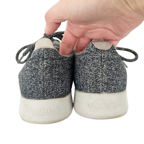 Allbirds Gray Merino Wool Runners Sneakers Sz 8 - Picture 5 of 8